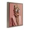 Stupell Industries Fashionable Cheetah Portrait Framed Floater Canvas Wall Art